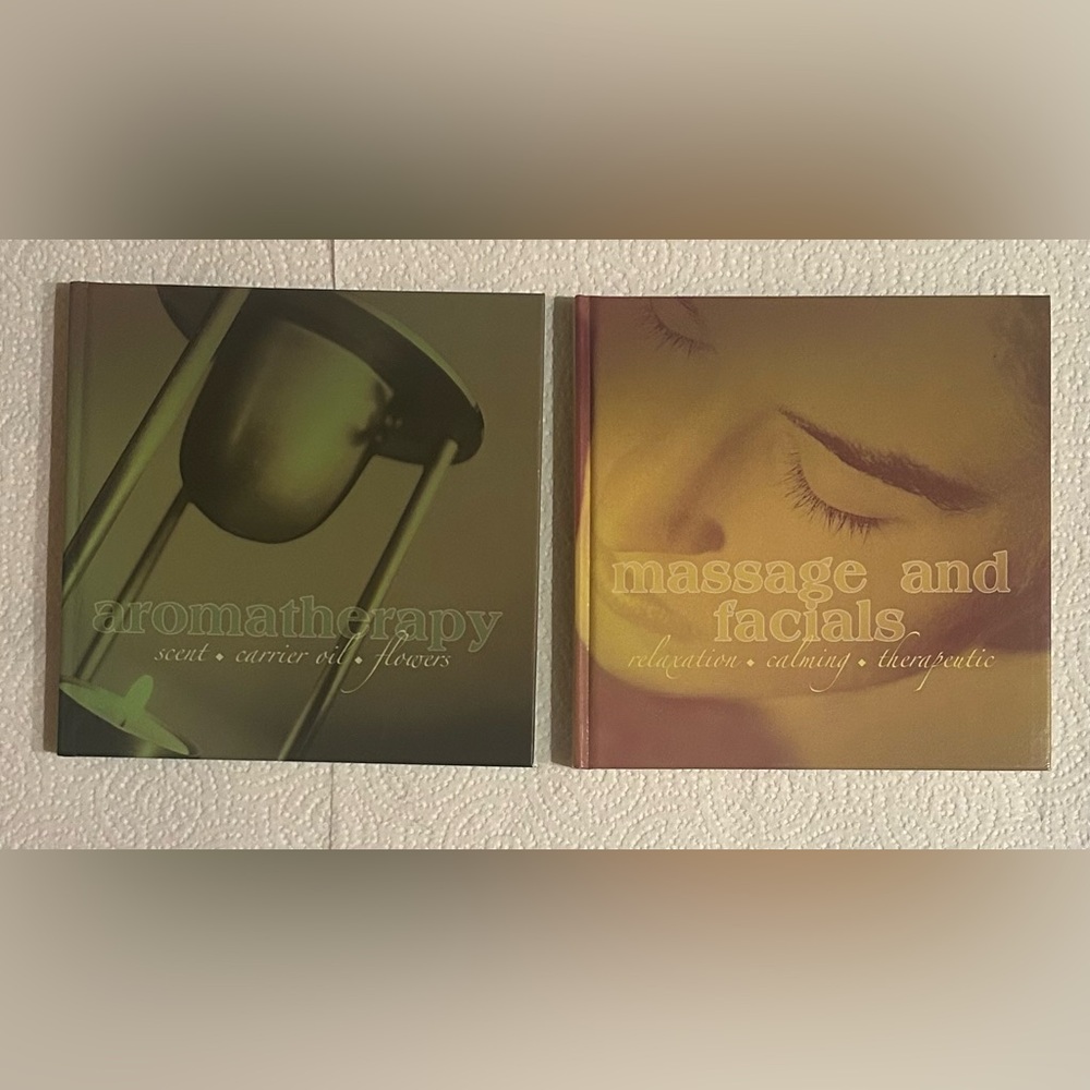 Bundle 2 Books: Aromatherapy & Massage and Facials